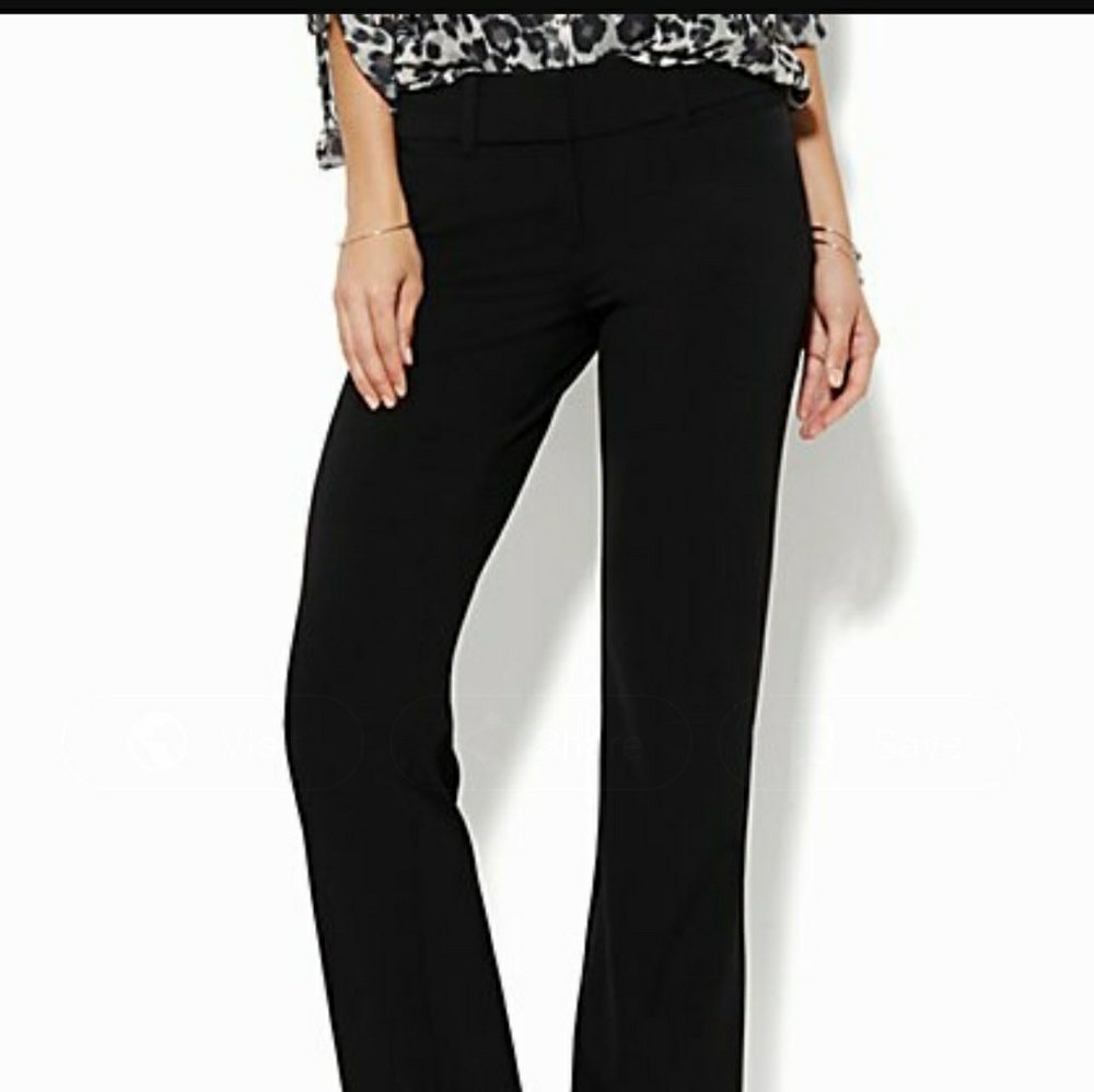NY&Co Black Stretch Pants like new!